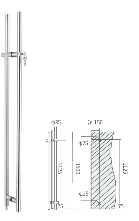 Glass Handle